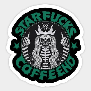 Starfucks Sticker